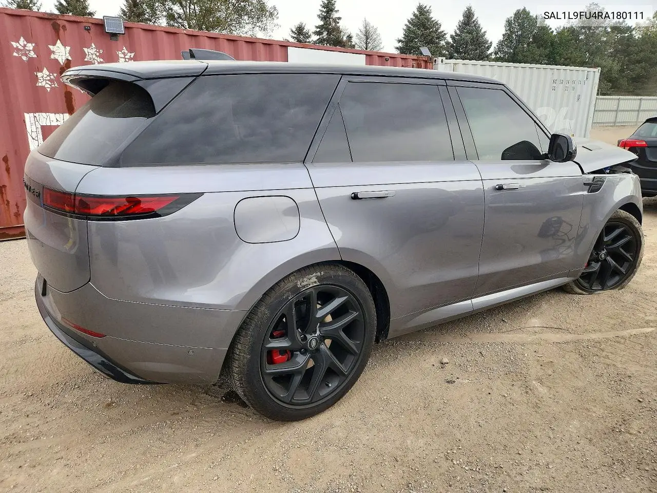 2024 LAND ROVER RANGE ROVER SPORT VIN SAL1L9FU4RA180111 — фото 3