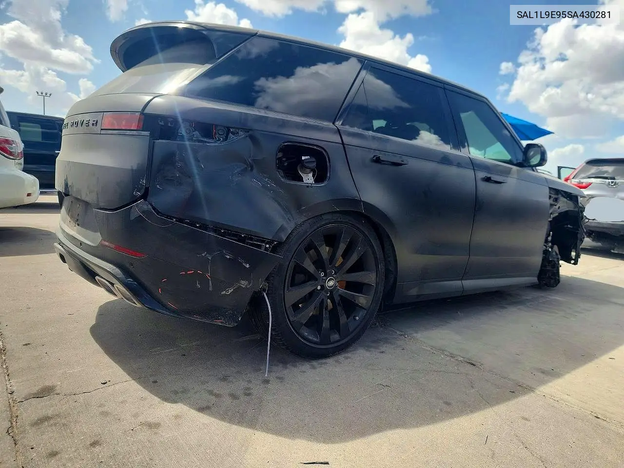 2025 LAND ROVER RANGE ROVER SPORT VIN SAL1L9E95SA430281 — фото 3