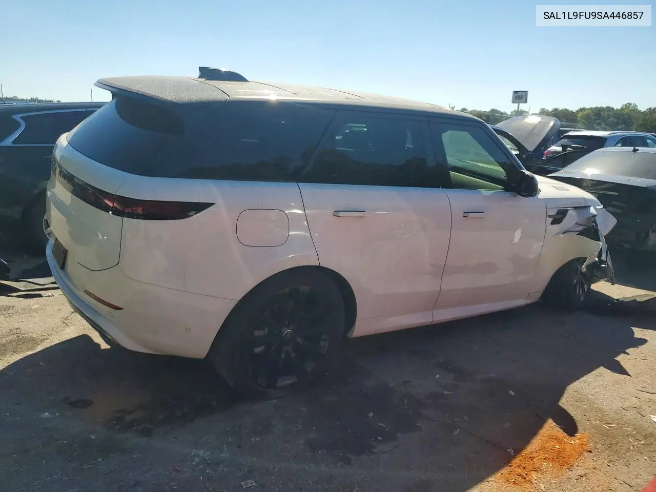 2025 LAND ROVER RANGE ROVER SPORT VIN SAL1L9FU9SA446857 — фото 3