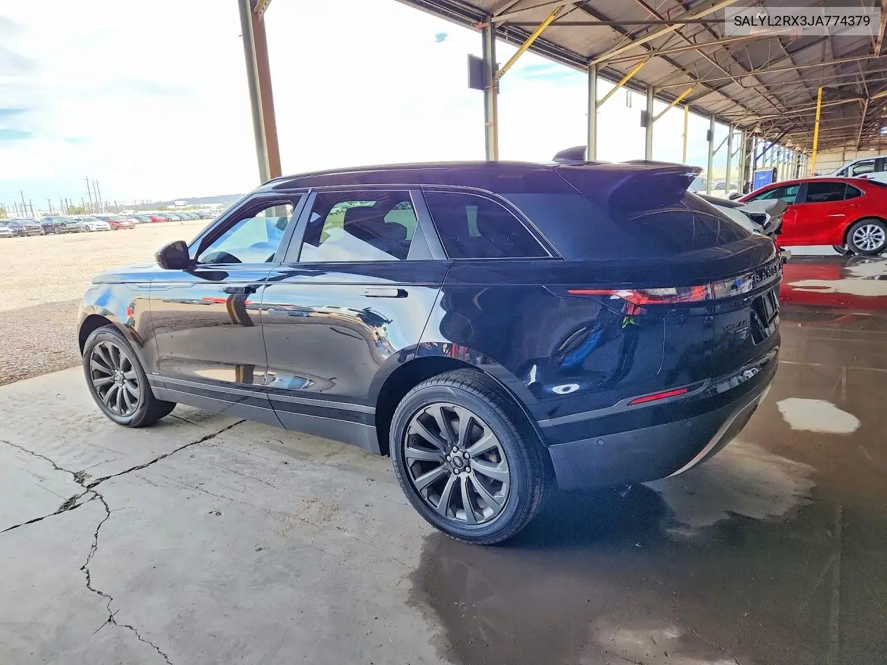 2018 LAND ROVER RANGE ROVER VELAR VIN SALYL2RX3JA774379 — фото 2