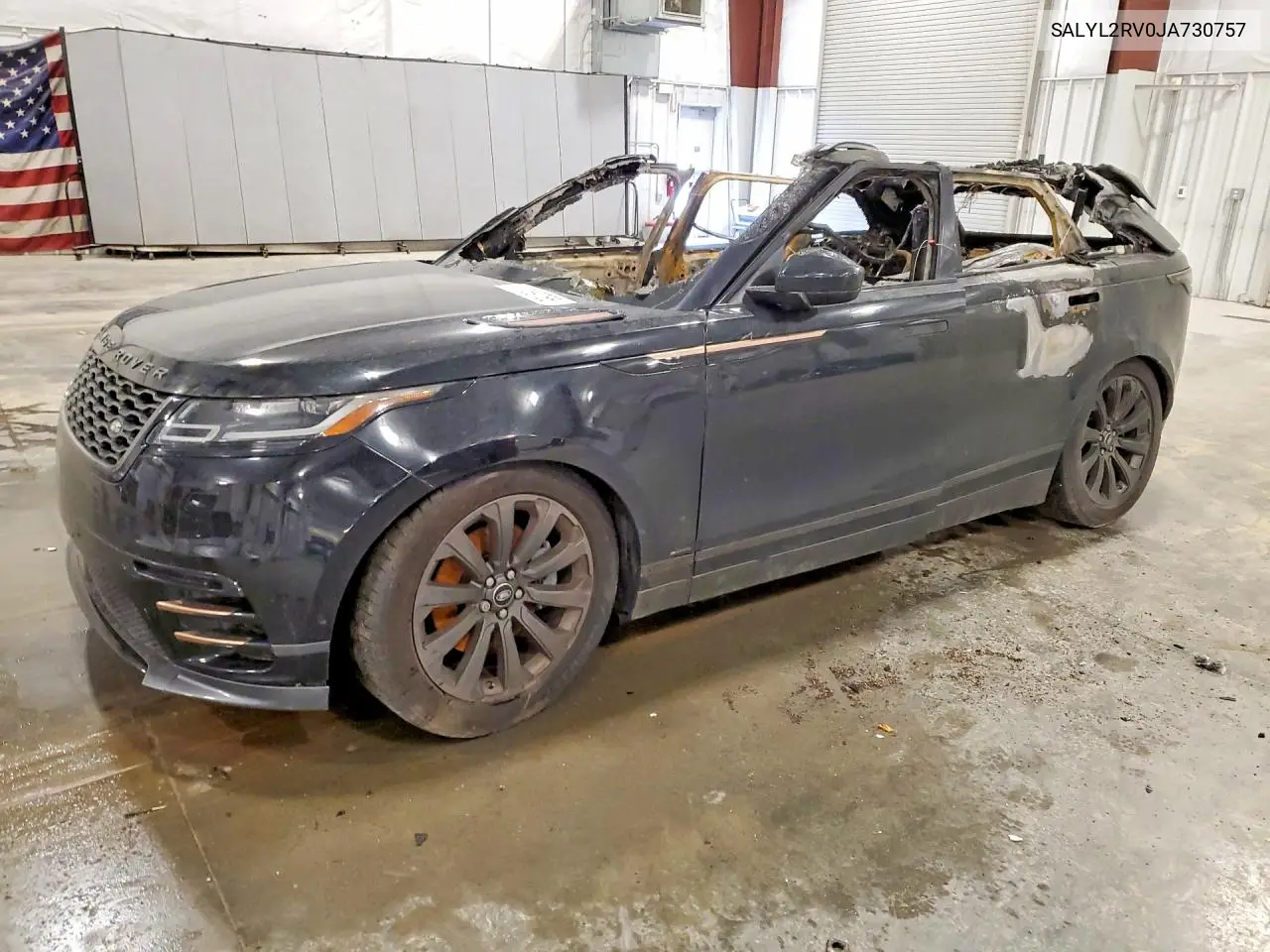 LAND ROVER RANGE ROVER VELAR 2018, VIN SALYL2RV0JA730757