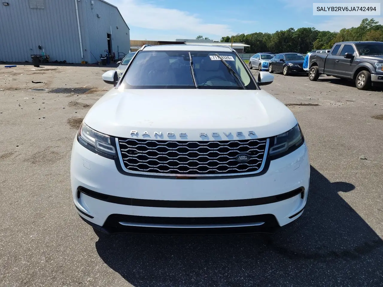 2018 LAND ROVER RANGE ROVER VELAR VIN SALYB2RV6JA742494 — фото 5