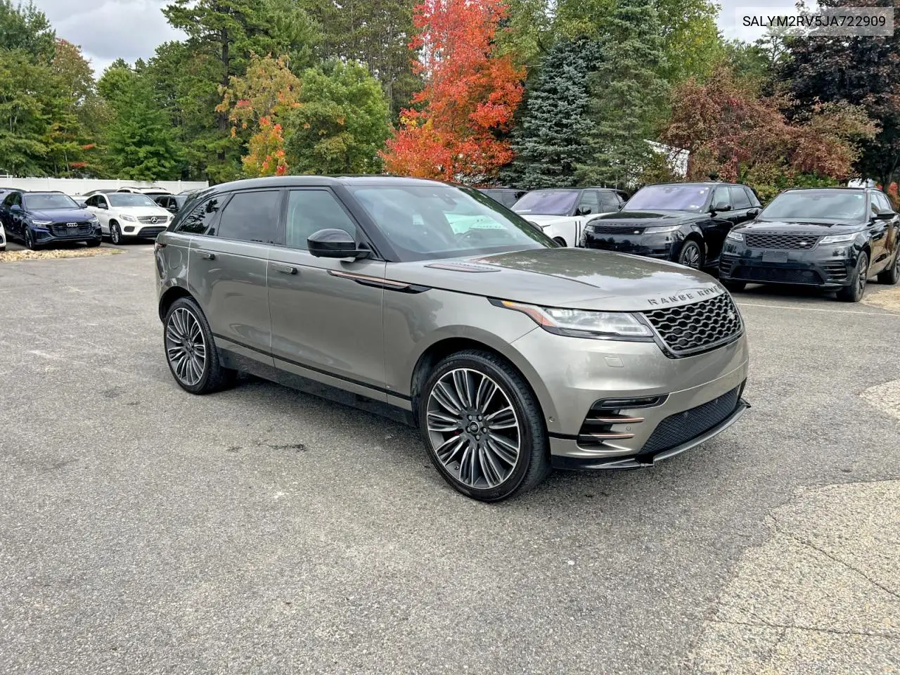 LAND ROVER RANGE ROVER VELAR 2018, VIN SALYM2RV5JA722909