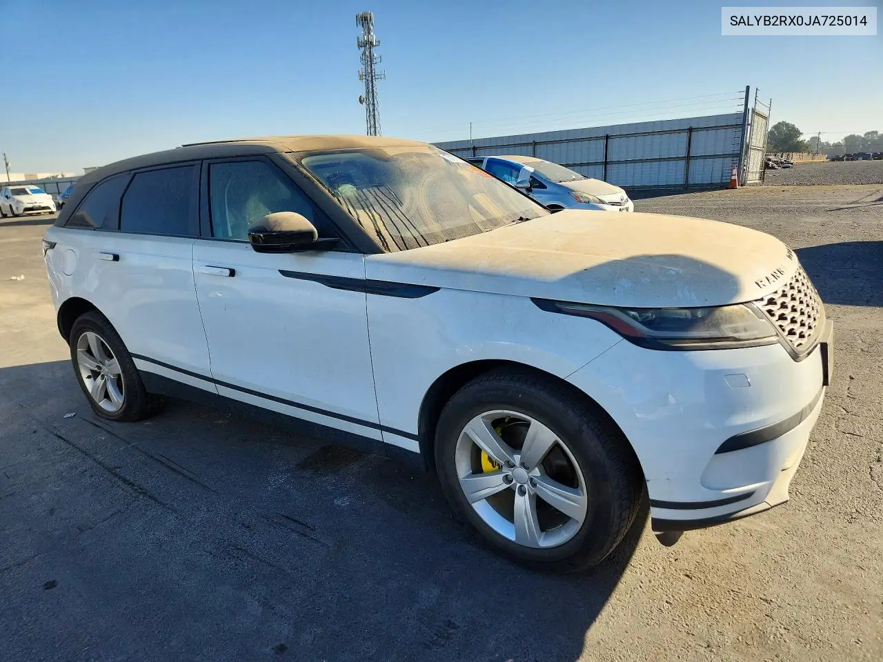 2018 LAND ROVER RANGE ROVER VELAR VIN SALYB2RX0JA725014 — фото 4