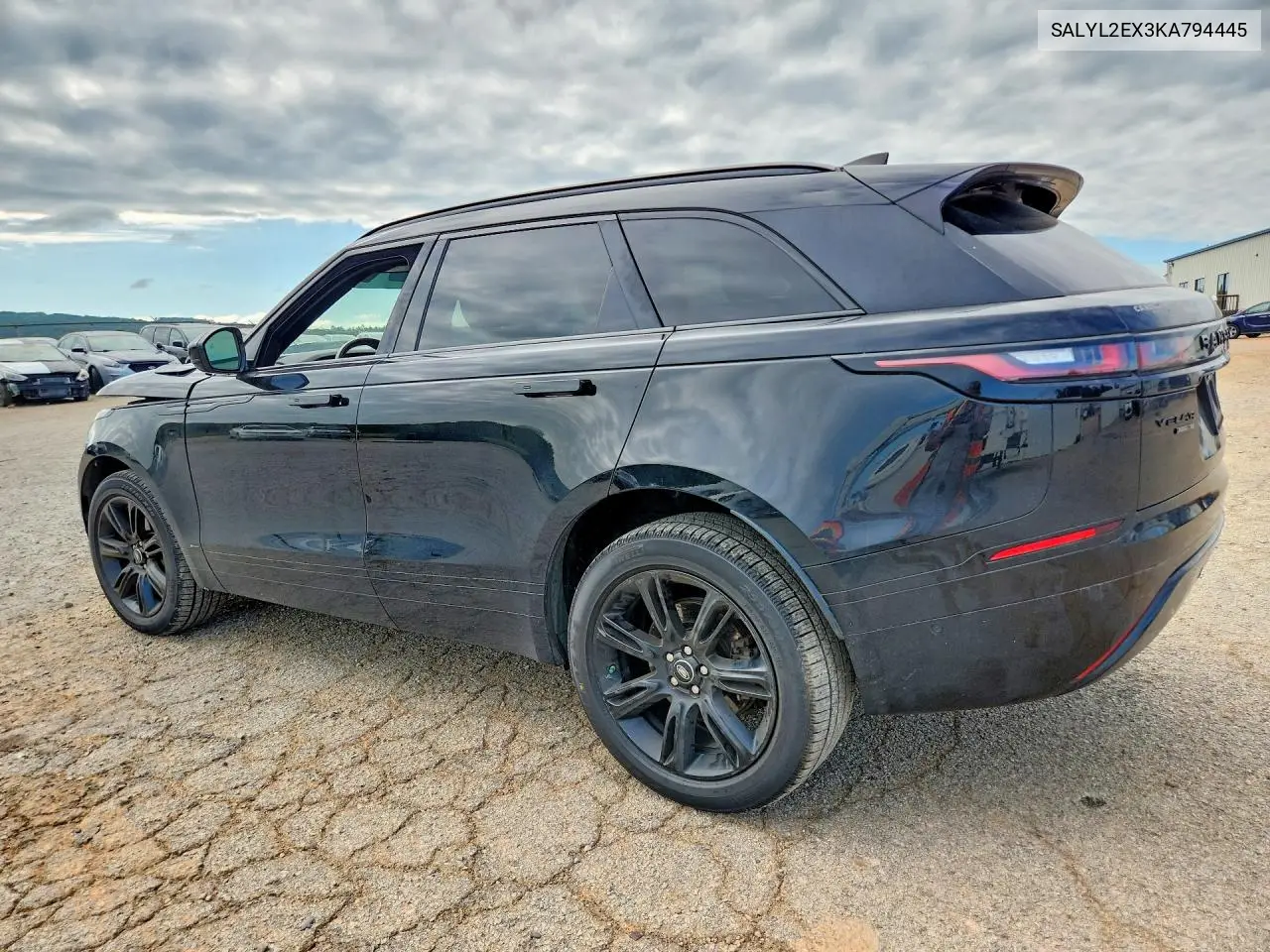 2019 LAND ROVER RANGE ROVER VELAR VIN SALYL2EX3KA794445 — фото 2