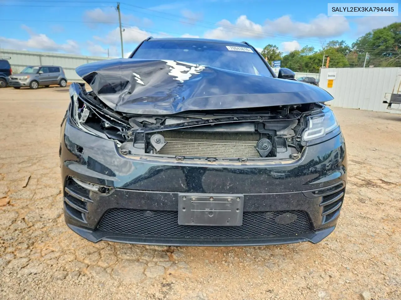 2019 LAND ROVER RANGE ROVER VELAR VIN SALYL2EX3KA794445 — фото 5