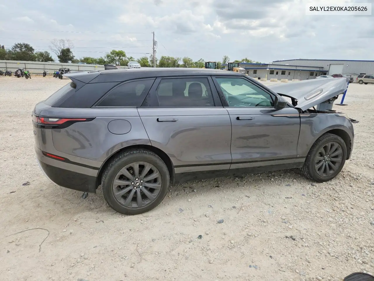 2019 LAND ROVER RANGE ROVER VELAR VIN SALYL2EX0KA205626 — фото 3