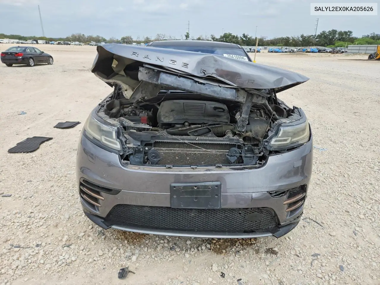 2019 LAND ROVER RANGE ROVER VELAR VIN SALYL2EX0KA205626 — фото 5