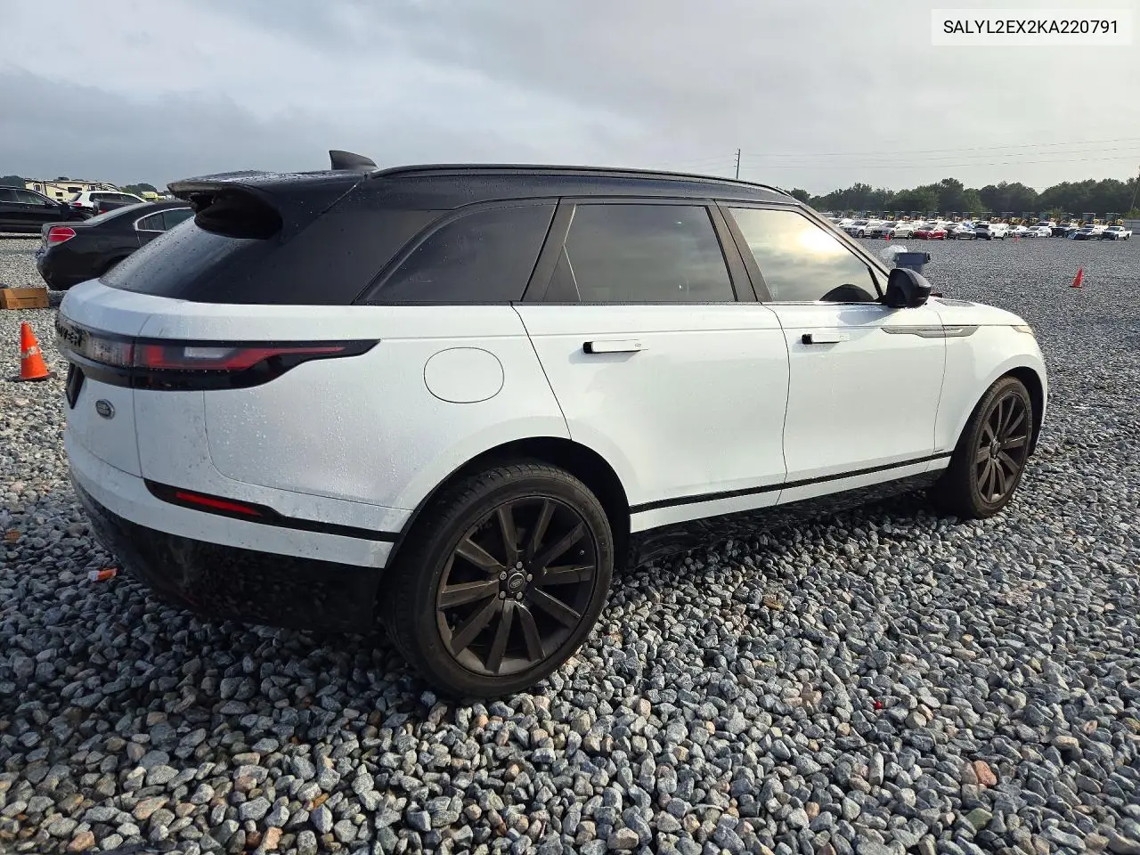 2019 LAND ROVER RANGE ROVER VELAR VIN SALYL2EX2KA220791 — фото 3