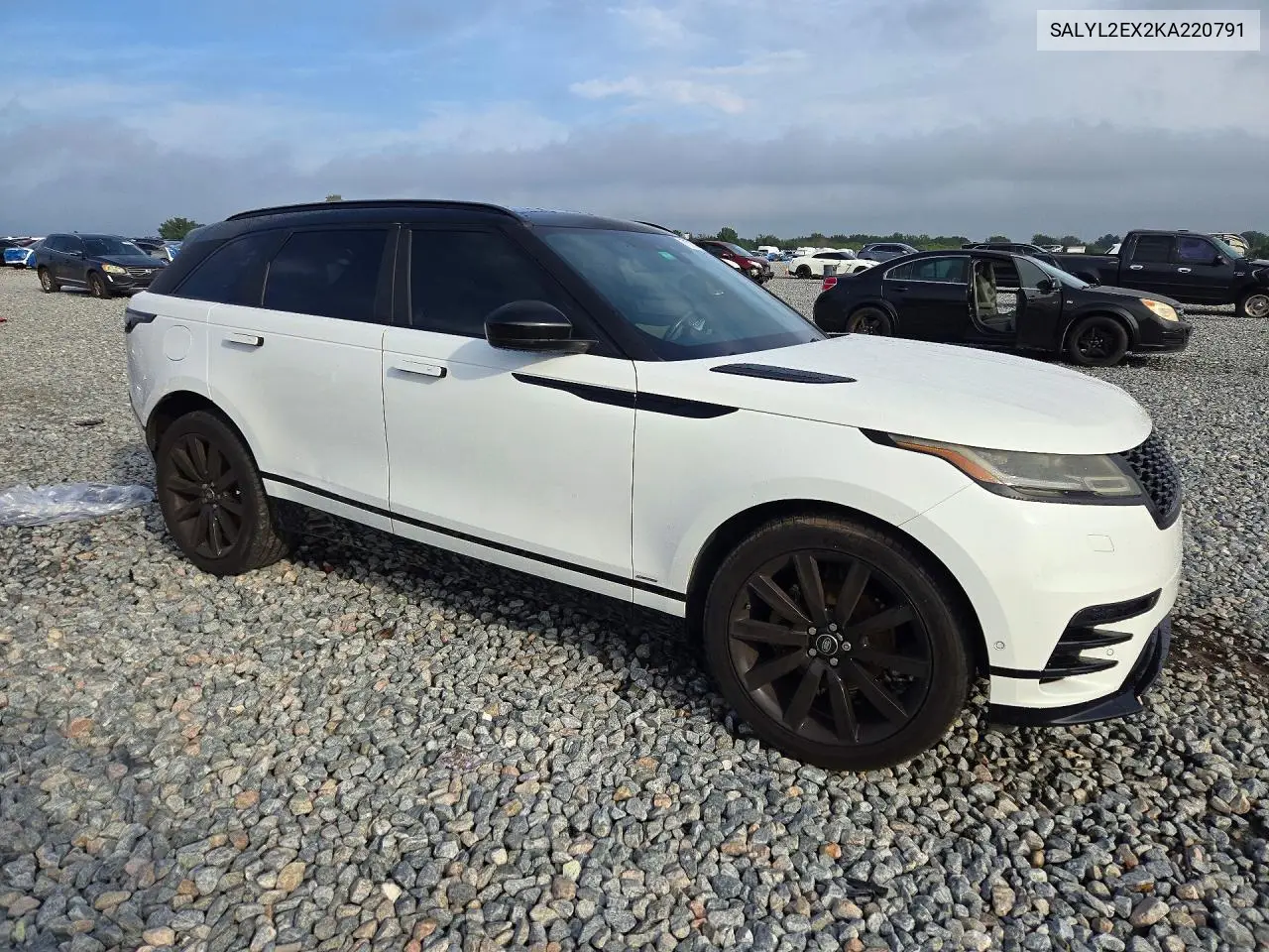 2019 LAND ROVER RANGE ROVER VELAR VIN SALYL2EX2KA220791 — фото 4