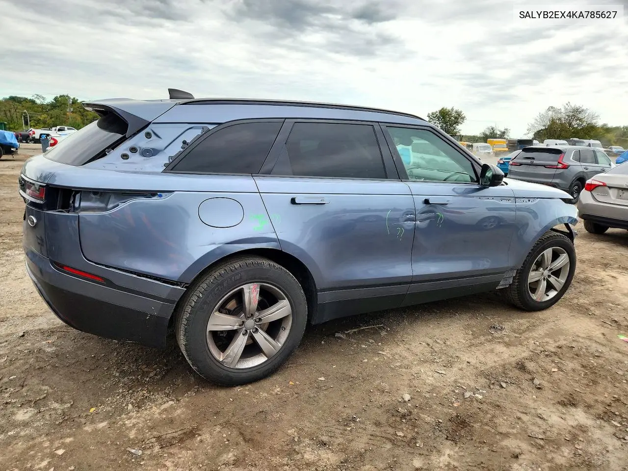 2019 LAND ROVER RANGE ROVER VELAR VIN SALYB2EX4KA785627 — фото 3