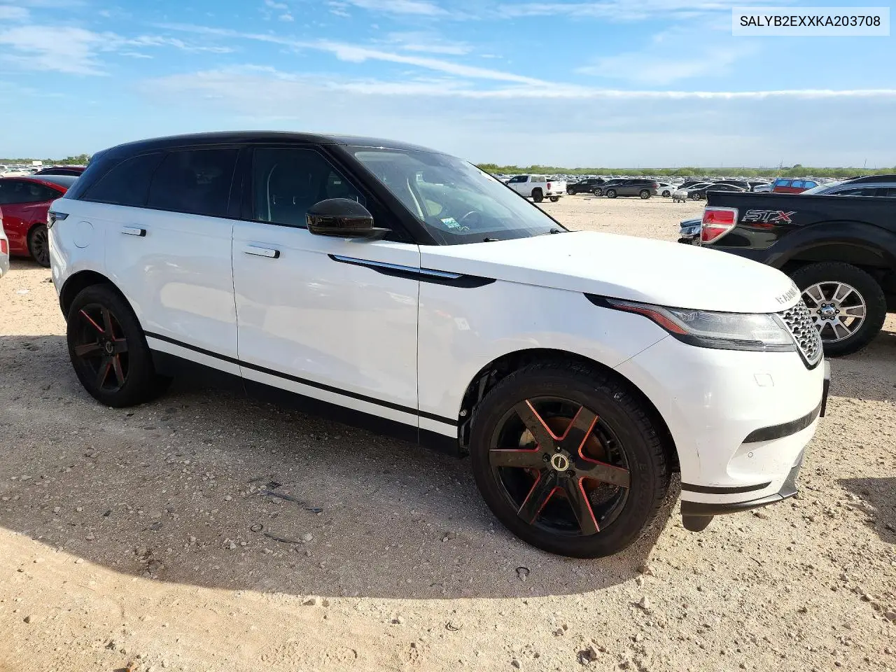 2019 LAND ROVER RANGE ROVER VELAR VIN SALYB2EXXKA203708 — фото 4