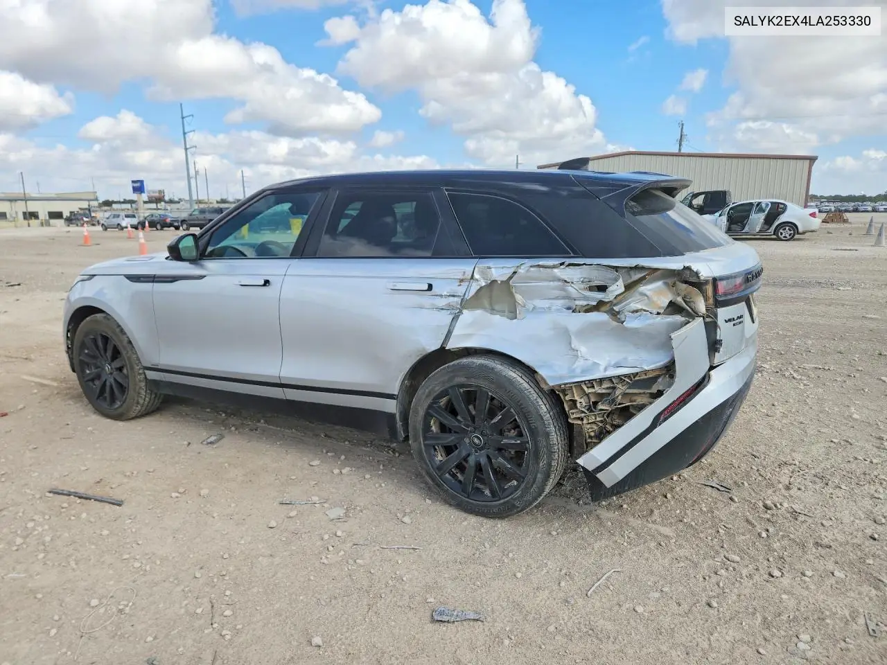 2020 LAND ROVER RANGE ROVER VELAR VIN SALYK2EX4LA253330 — фото 2