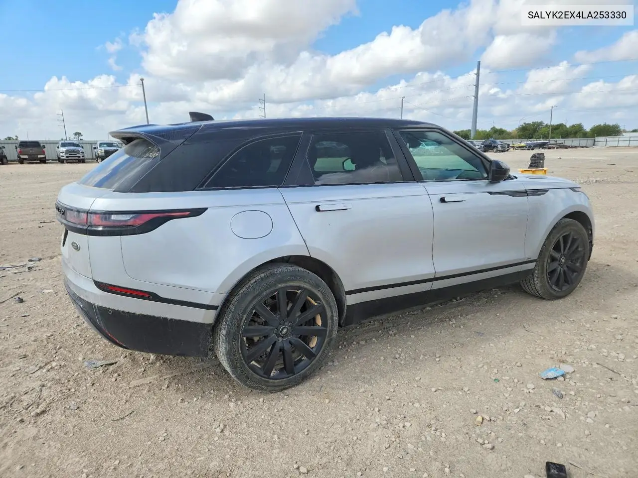2020 LAND ROVER RANGE ROVER VELAR VIN SALYK2EX4LA253330 — фото 3