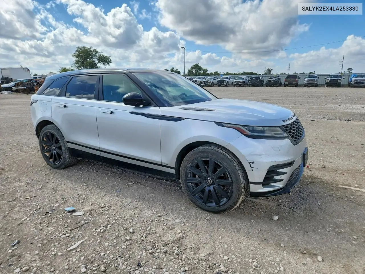 2020 LAND ROVER RANGE ROVER VELAR VIN SALYK2EX4LA253330 — фото 4