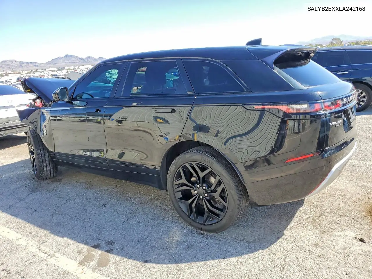 2020 LAND ROVER RANGE ROVER VELAR VIN SALYB2EXXLA242168 — фото 2