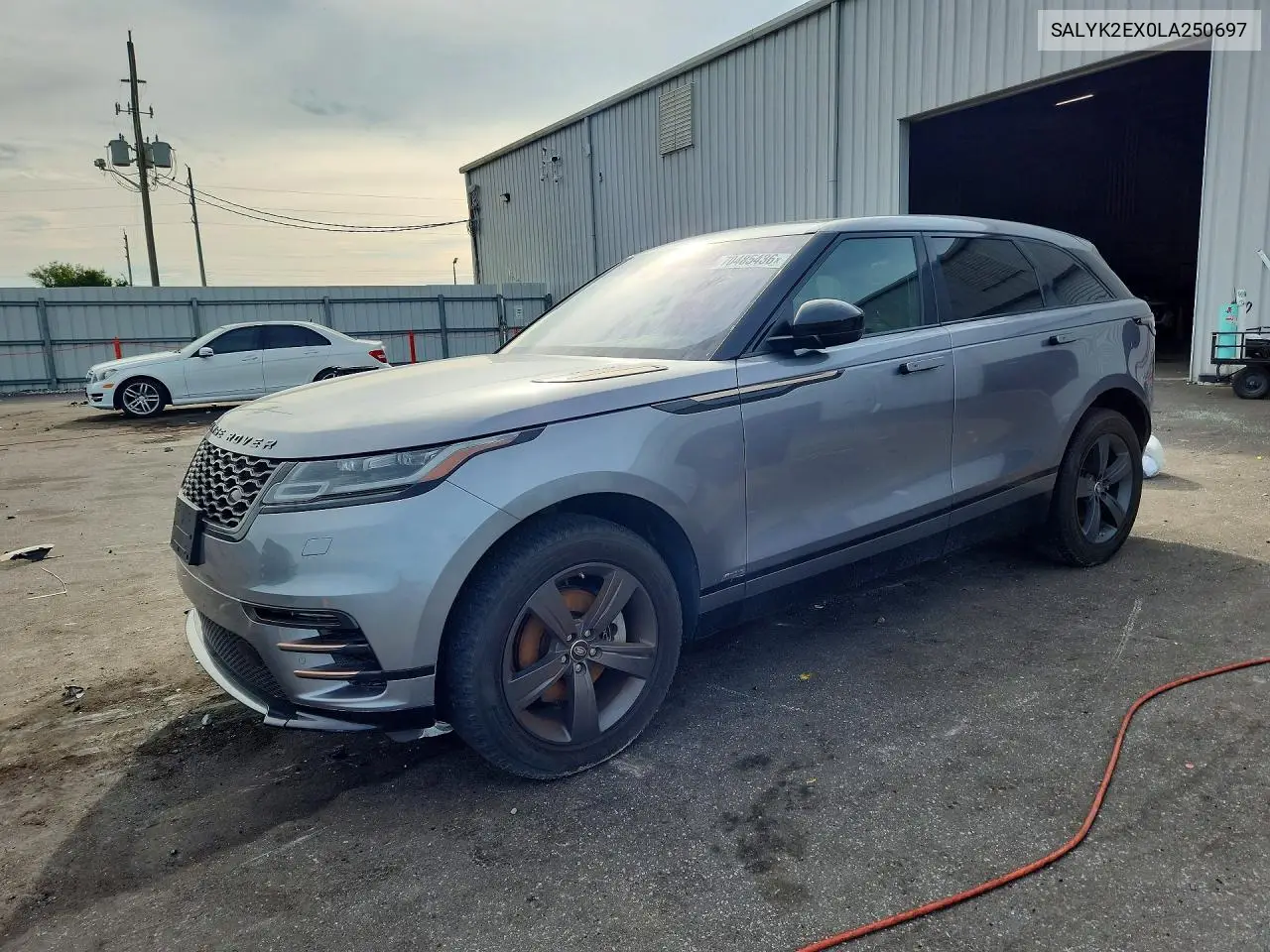LAND ROVER RANGE ROVER VELAR 2020, VIN SALYK2EX0LA250697