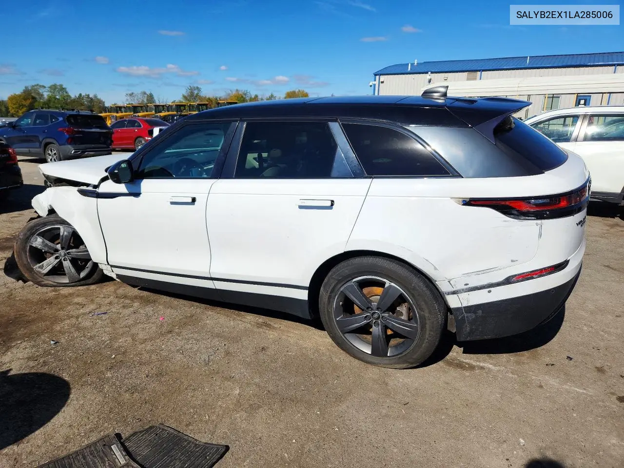 2020 LAND ROVER RANGE ROVER VELAR VIN SALYB2EX1LA285006 — фото 2