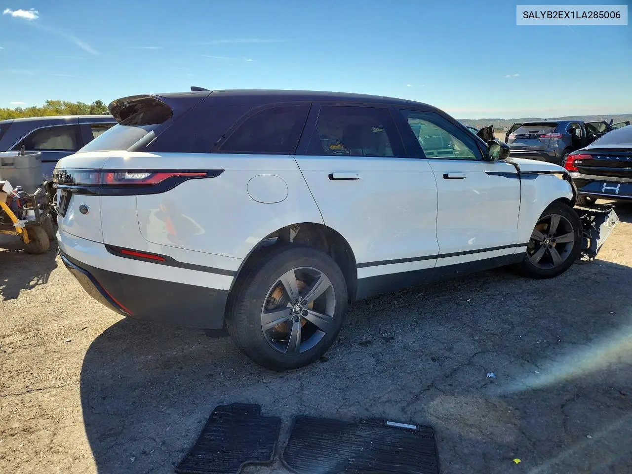 2020 LAND ROVER RANGE ROVER VELAR VIN SALYB2EX1LA285006 — фото 3