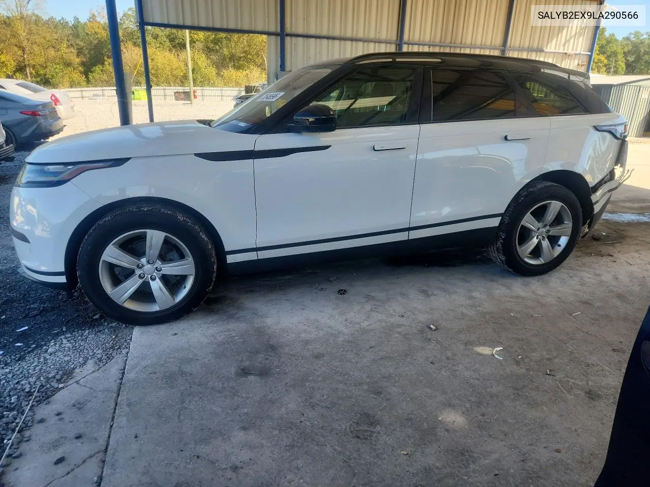 LAND ROVER RANGE ROVER VELAR 2020, VIN SALYB2EX9LA290566