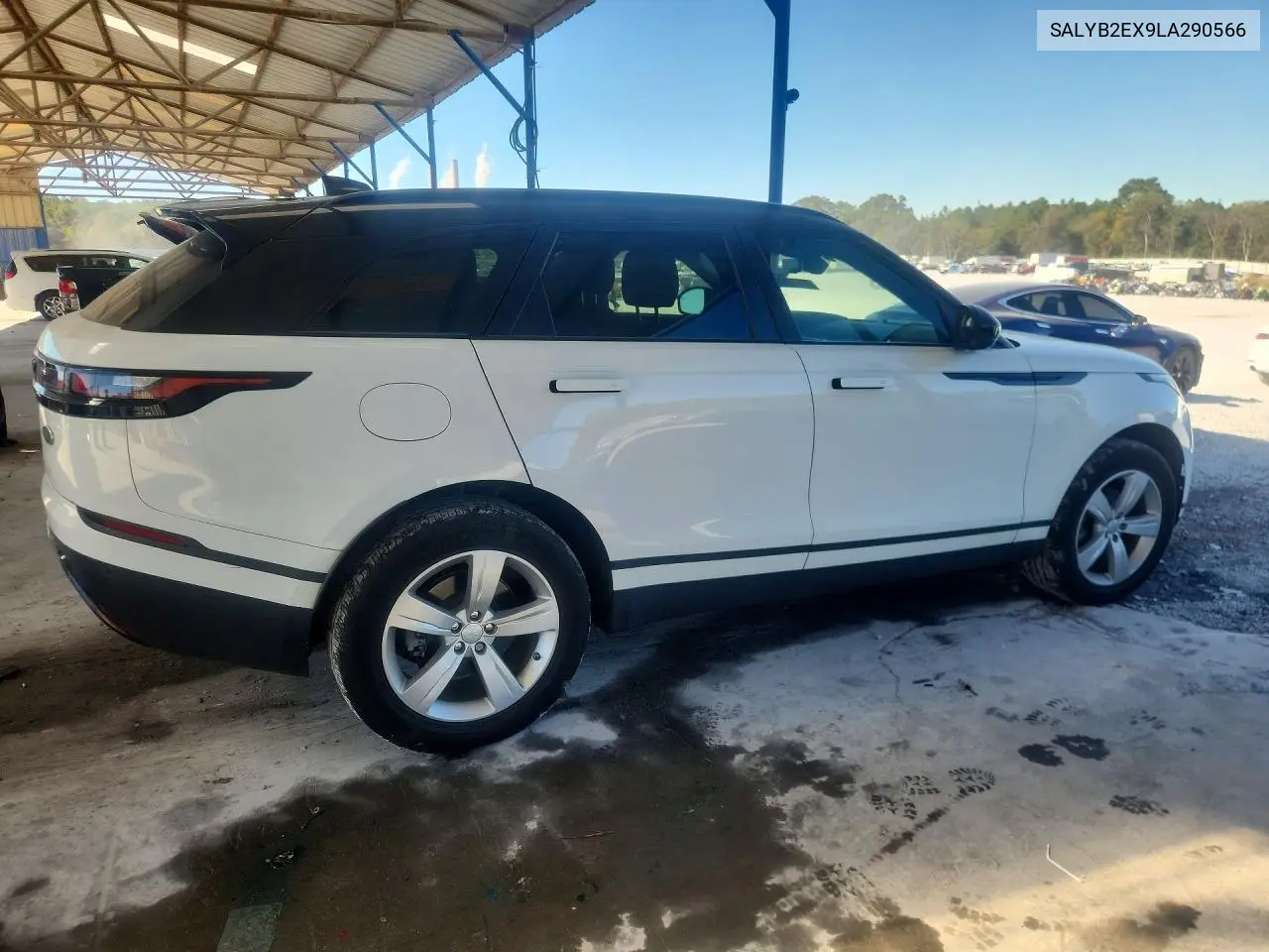 2020 LAND ROVER RANGE ROVER VELAR VIN SALYB2EX9LA290566 — фото 3