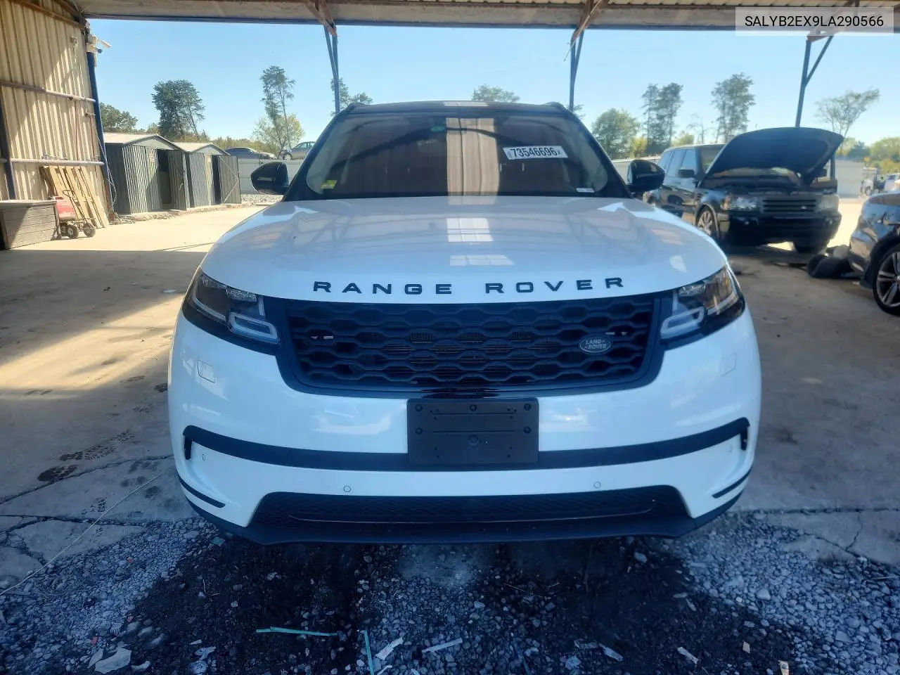 2020 LAND ROVER RANGE ROVER VELAR VIN SALYB2EX9LA290566 — фото 5