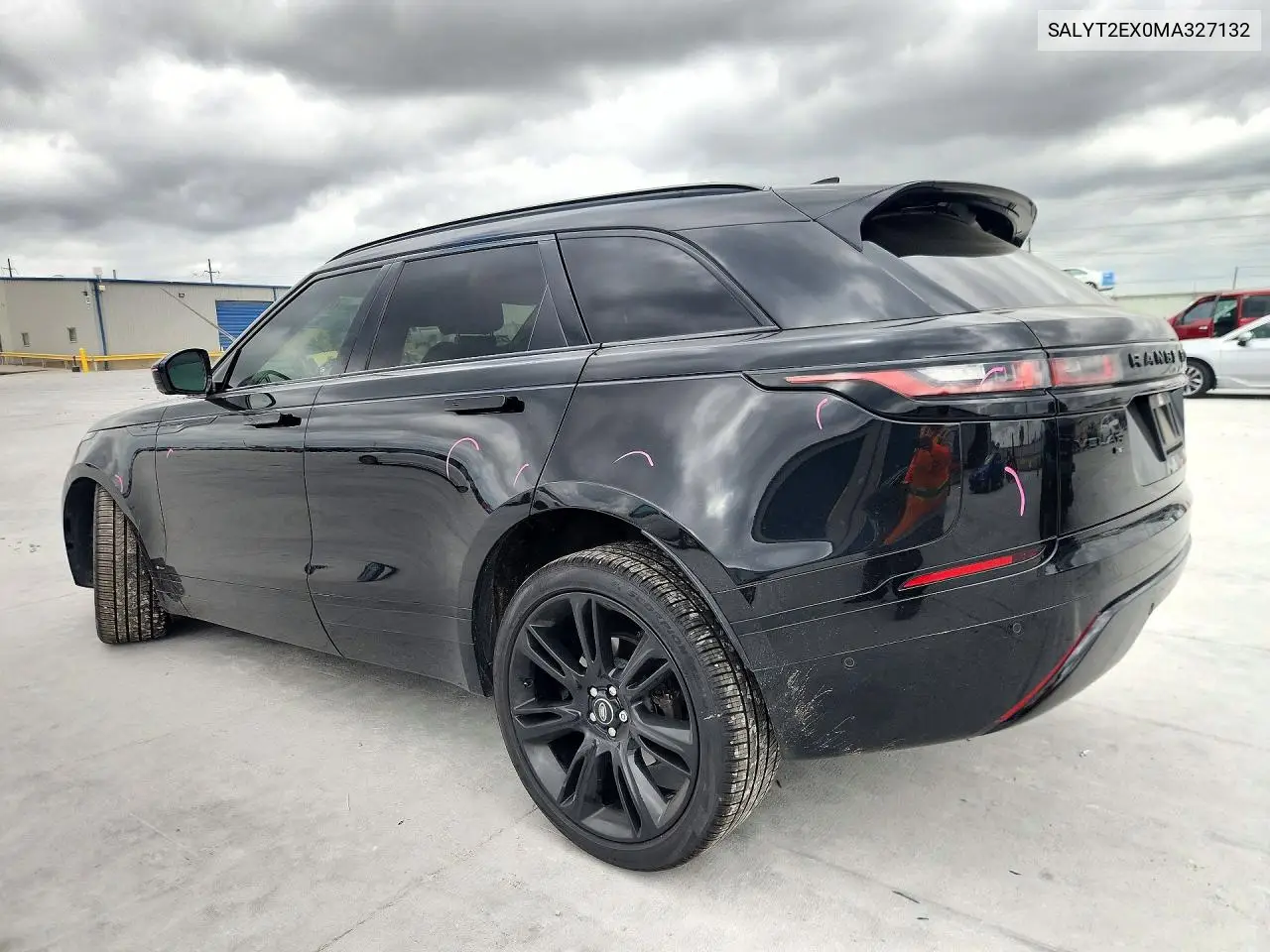 2021 LAND ROVER RANGE ROVER VELAR VIN SALYT2EX0MA327132 — фото 2