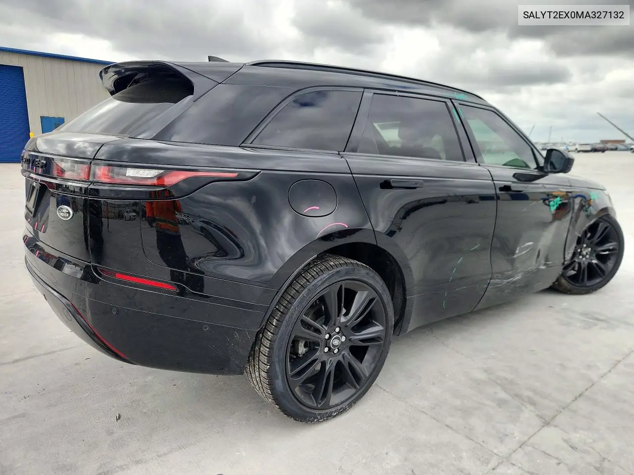 2021 LAND ROVER RANGE ROVER VELAR VIN SALYT2EX0MA327132 — фото 3