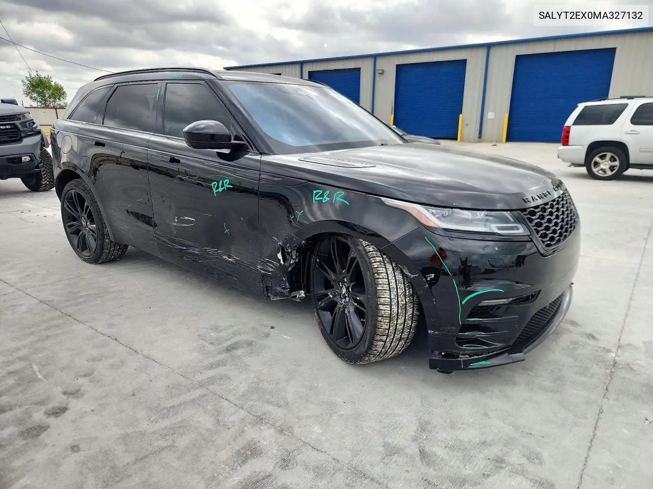 2021 LAND ROVER RANGE ROVER VELAR VIN SALYT2EX0MA327132 — фото 4