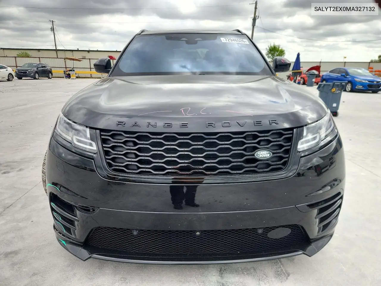 2021 LAND ROVER RANGE ROVER VELAR VIN SALYT2EX0MA327132 — фото 5