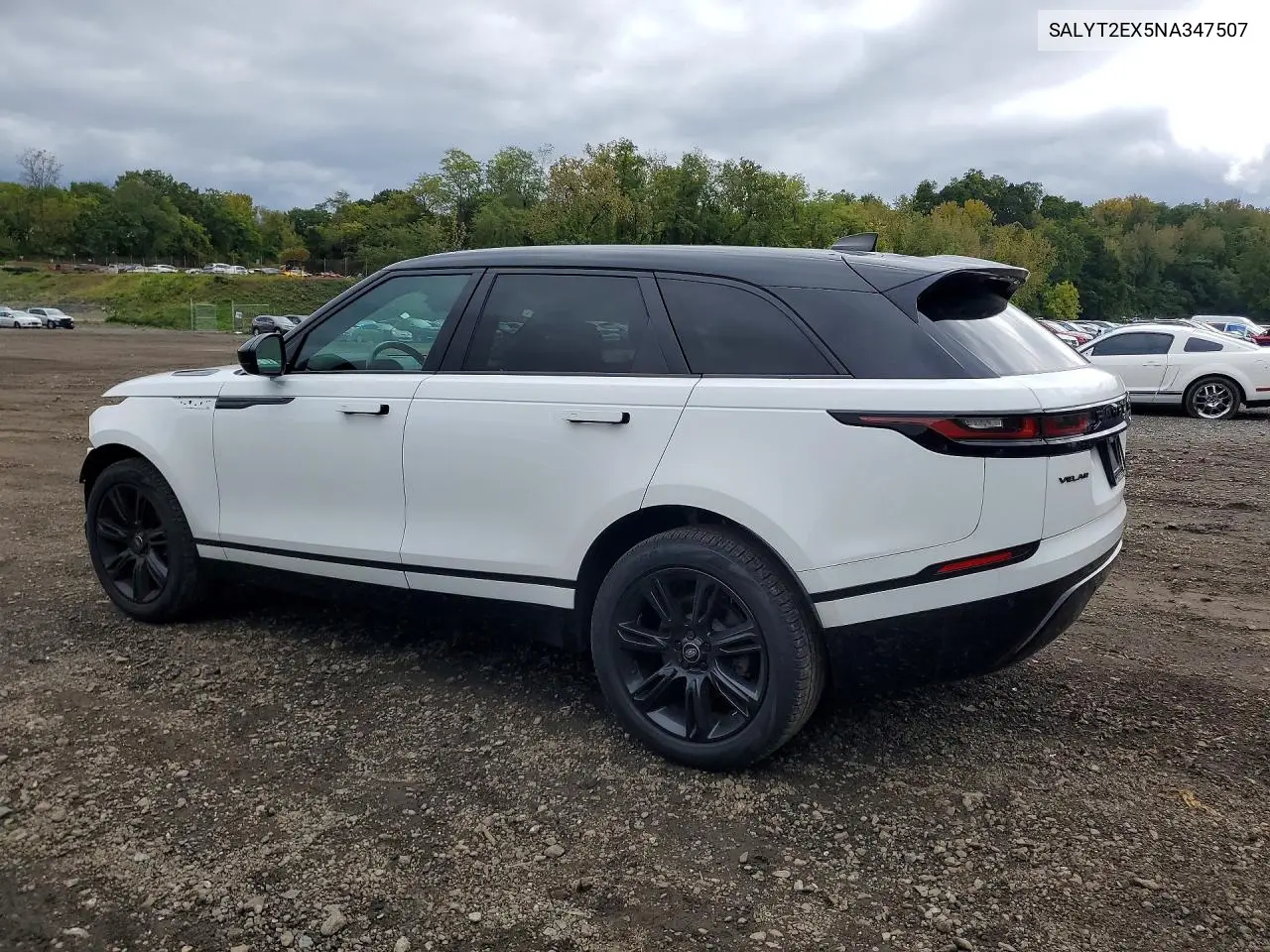 2022 LAND ROVER RANGE ROVER VELAR VIN SALYT2EX5NA347507 — фото 2