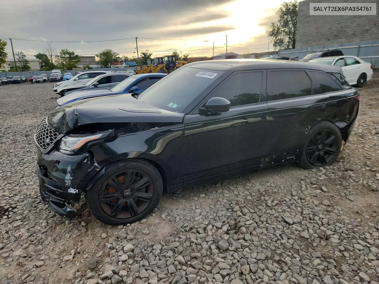 LAND ROVER RANGE ROVER VELAR 2023, VIN SALYT2EX6PA354761