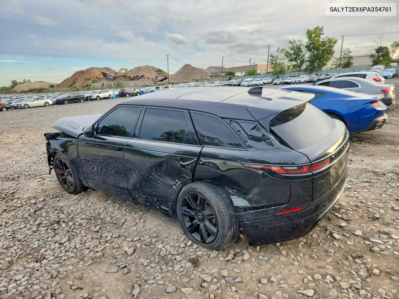 2023 LAND ROVER RANGE ROVER VELAR VIN SALYT2EX6PA354761 — фото 2