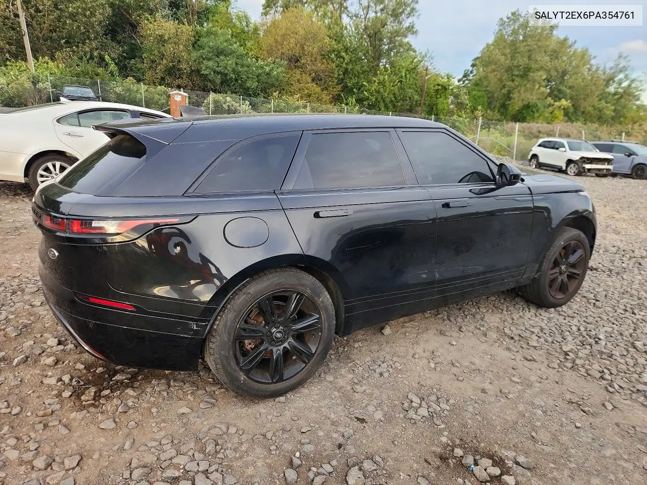 2023 LAND ROVER RANGE ROVER VELAR VIN SALYT2EX6PA354761 — фото 3