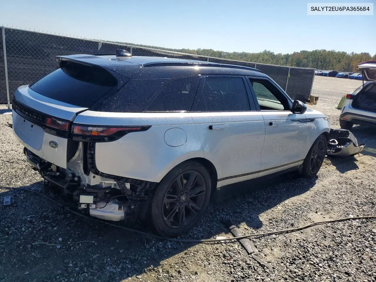 2023 LAND ROVER RANGE ROVER VELAR VIN SALYT2EU6PA365684 — фото 3