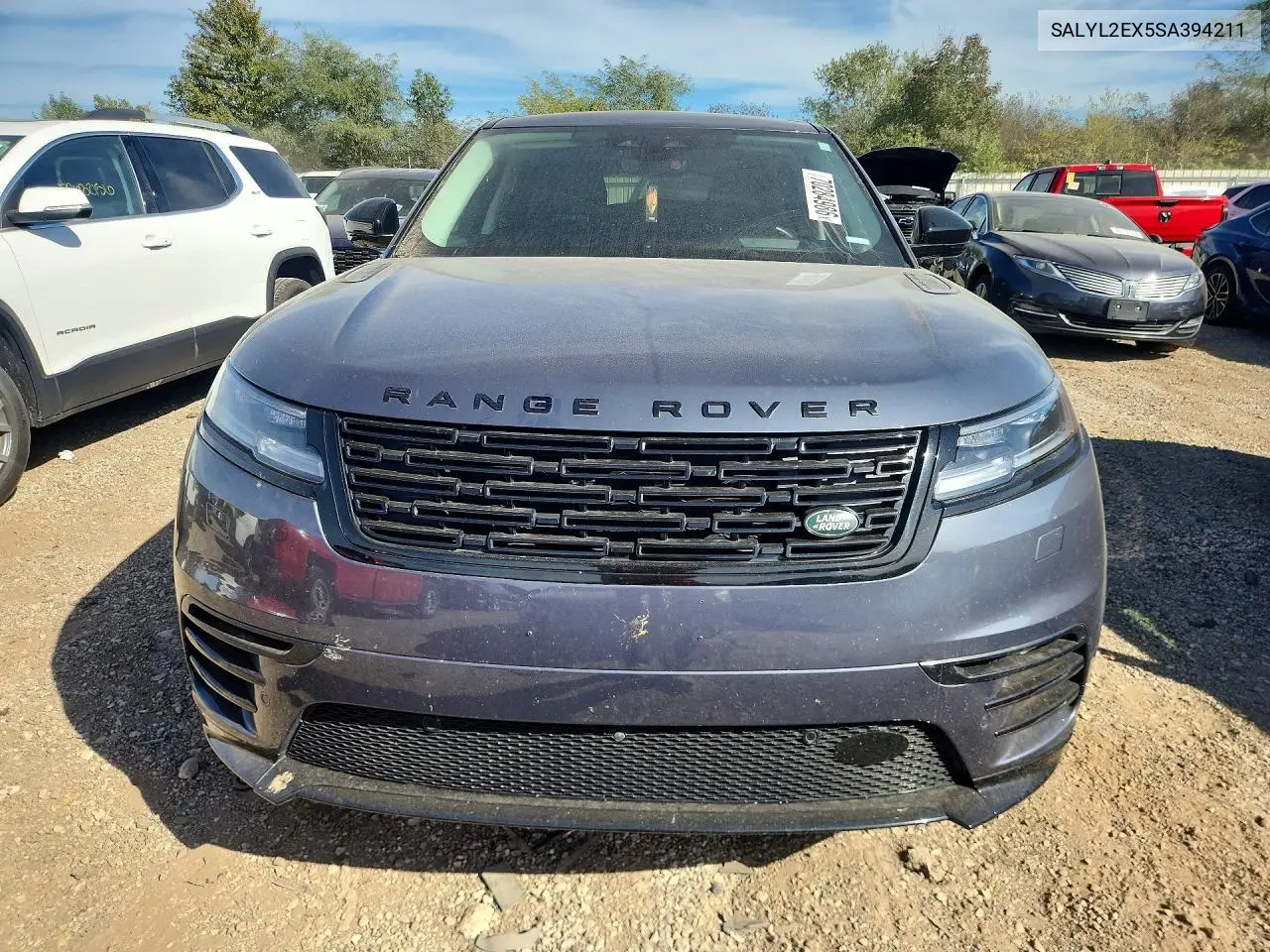 2025 LAND ROVER RANGE ROVER VELAR VIN SALYL2EX5SA394211 — фото 5