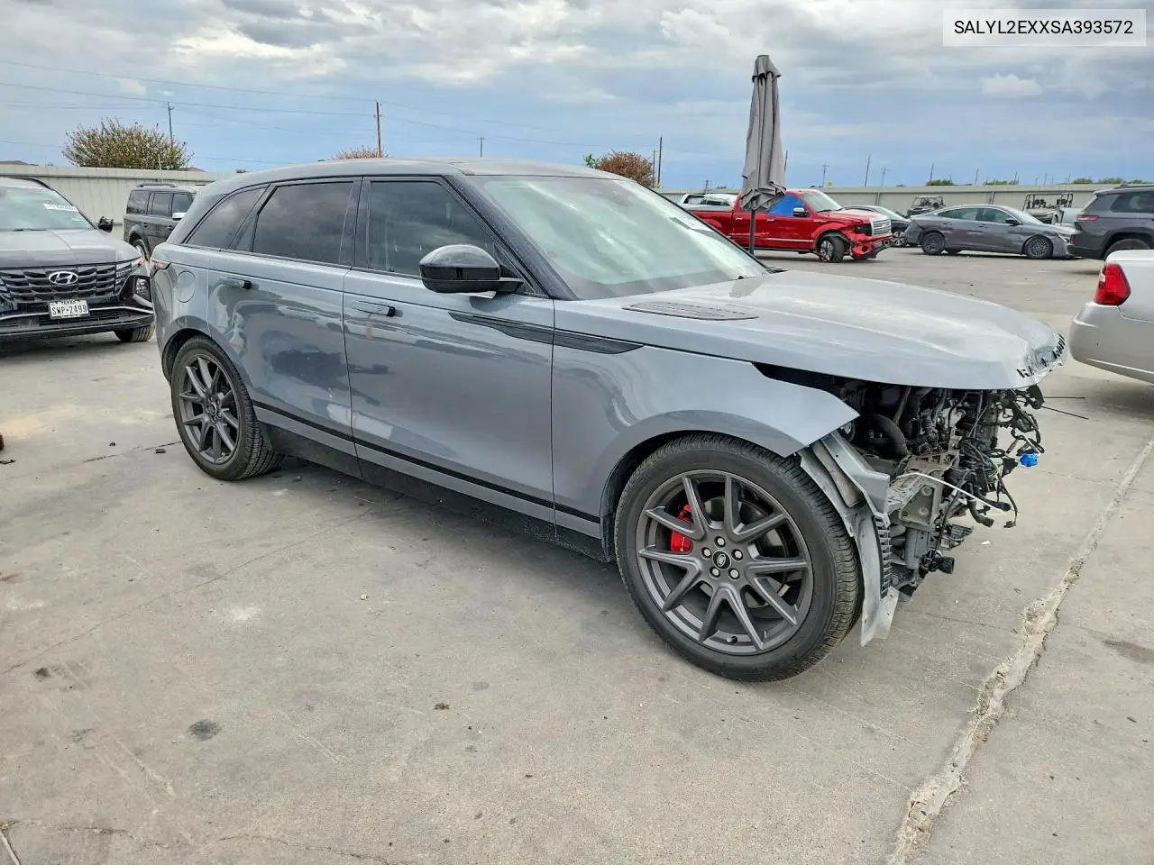2025 LAND ROVER RANGE ROVER VELAR VIN SALYL2EXXSA393572 — фото 4