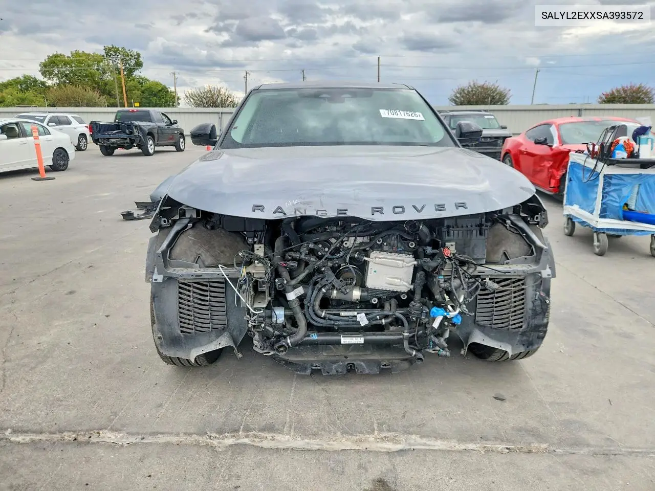 2025 LAND ROVER RANGE ROVER VELAR VIN SALYL2EXXSA393572 — фото 5