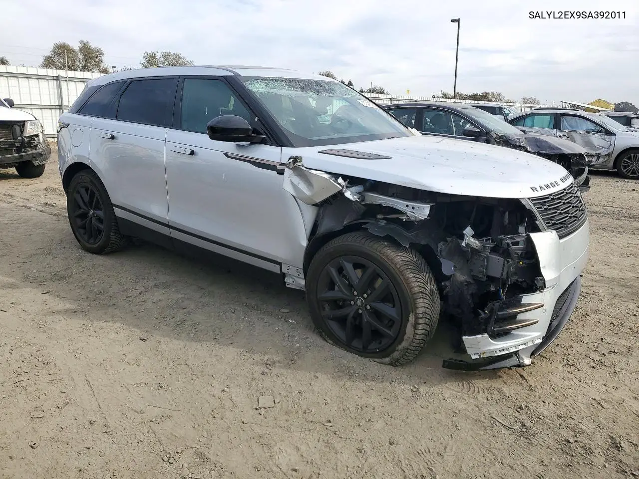 2025 LAND ROVER RANGE ROVER VELAR VIN SALYL2EX9SA392011 — фото 4