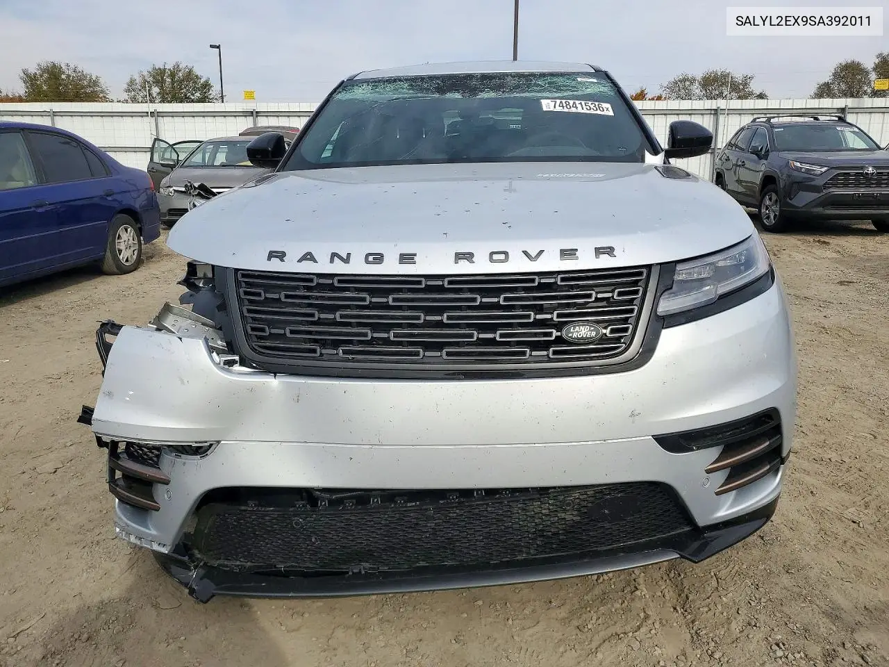 2025 LAND ROVER RANGE ROVER VELAR VIN SALYL2EX9SA392011 — фото 5