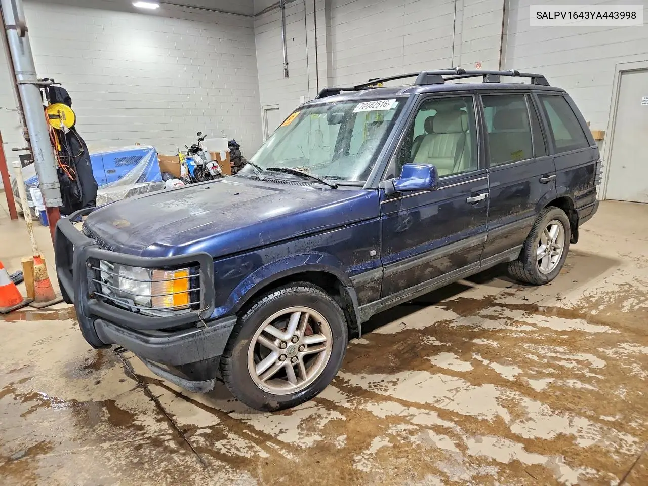 LAND ROVER RANGE ROVER 2000, VIN SALPV1643YA443998