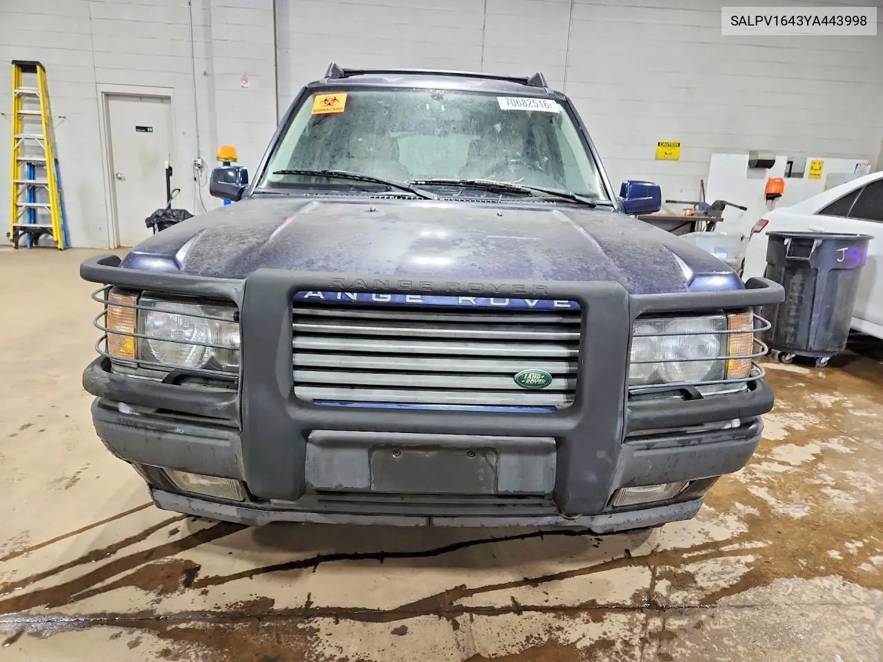 2000 LAND ROVER RANGE ROVER VIN SALPV1643YA443998 — фото 5