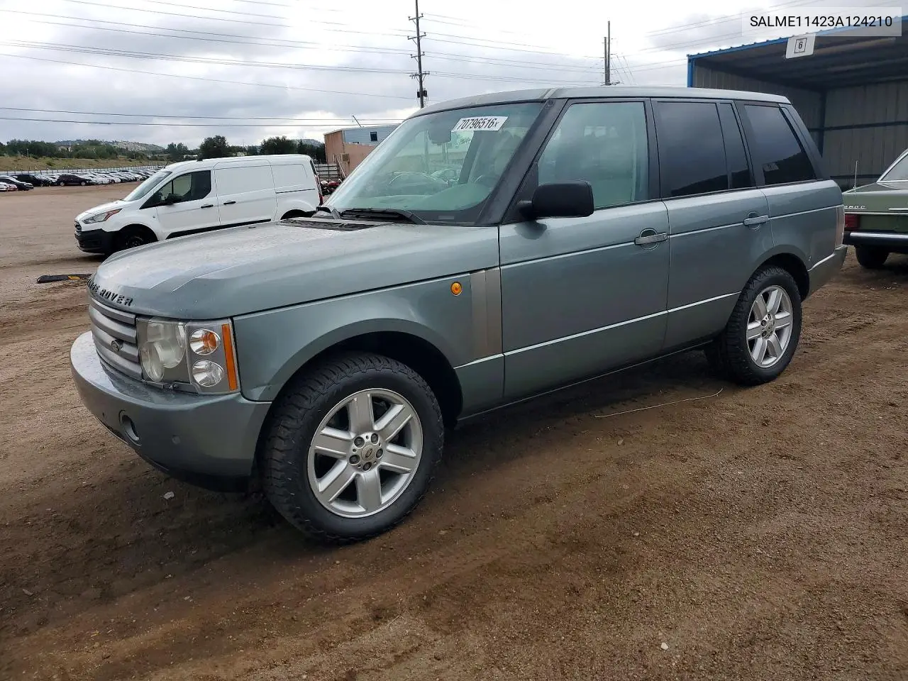 LAND ROVER RANGE ROVER 2003, VIN SALME11423A124210