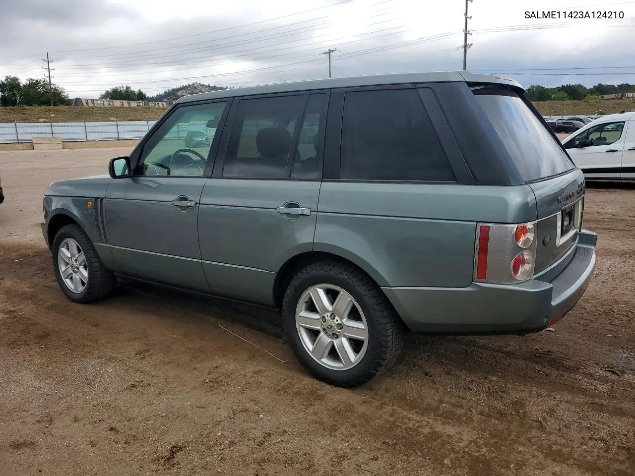2003 LAND ROVER RANGE ROVER VIN SALME11423A124210 — фото 2