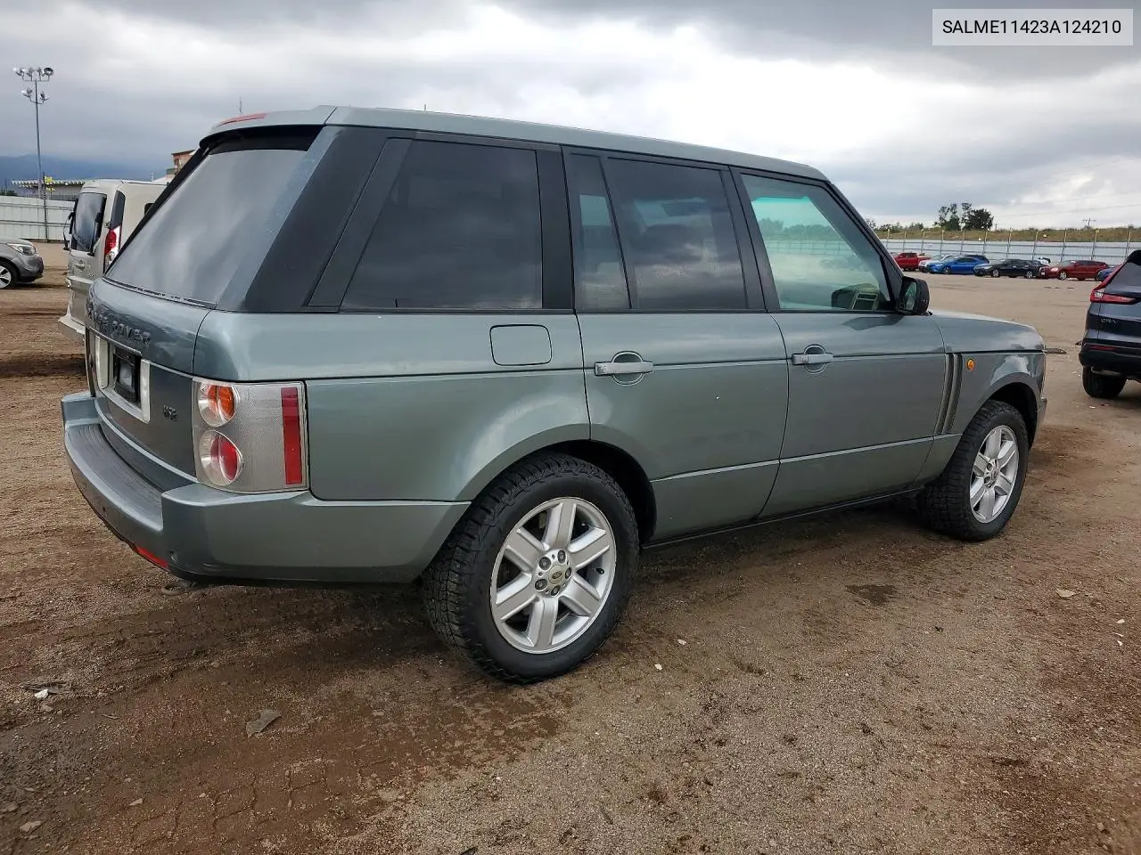2003 LAND ROVER RANGE ROVER VIN SALME11423A124210 — фото 3