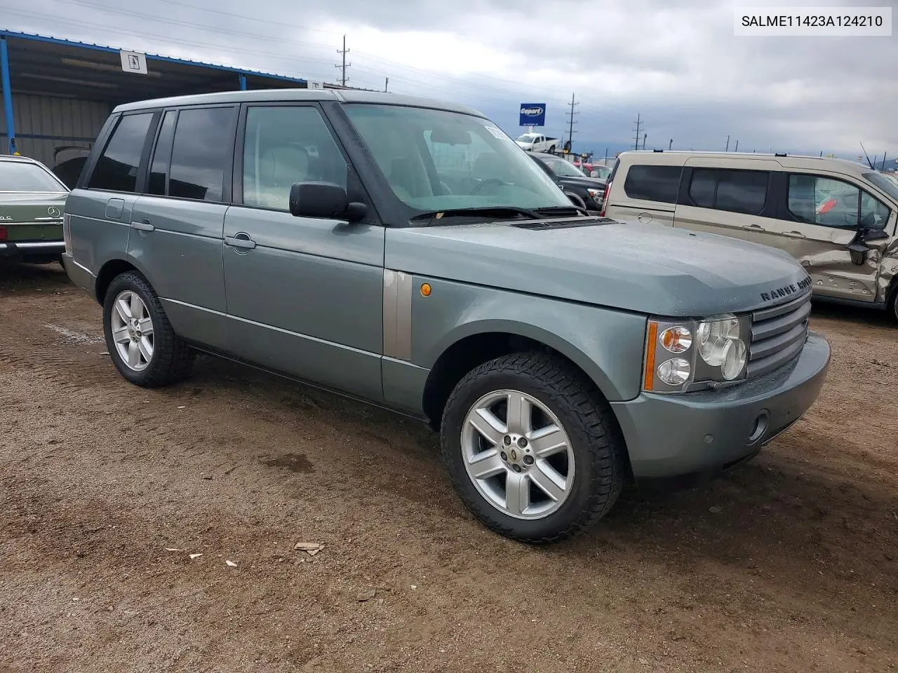 2003 LAND ROVER RANGE ROVER VIN SALME11423A124210 — фото 4