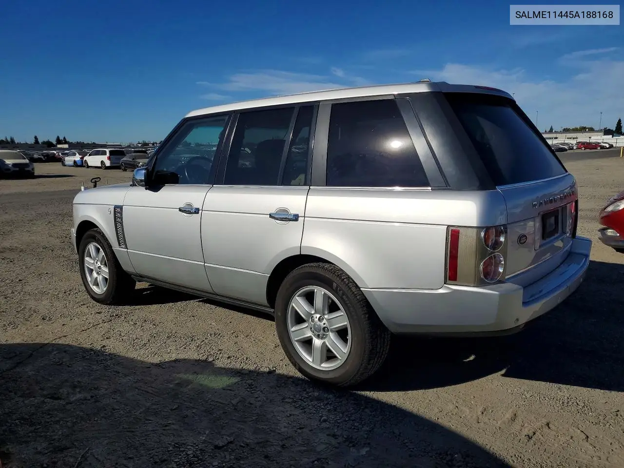 2005 LAND ROVER RANGE ROVER VIN SALME11445A188168 — фото 2