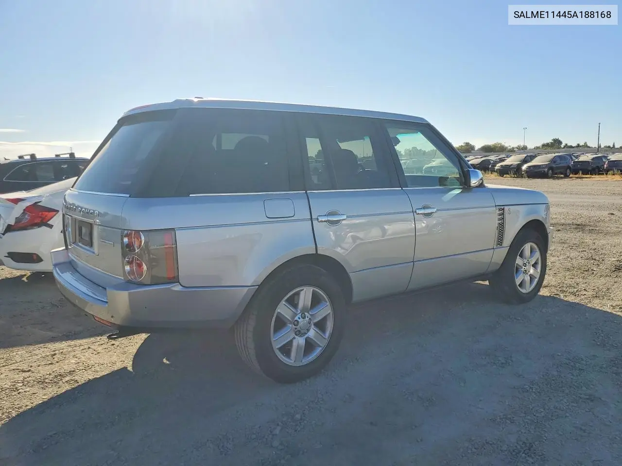 2005 LAND ROVER RANGE ROVER VIN SALME11445A188168 — фото 3