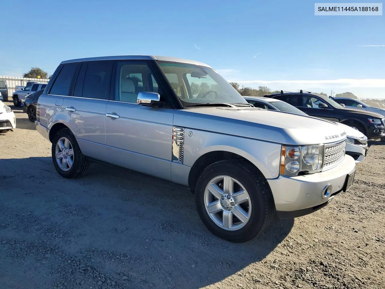 2005 LAND ROVER RANGE ROVER VIN SALME11445A188168 — фото 4