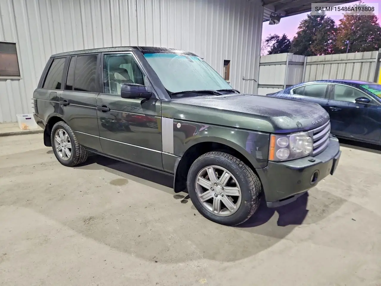 2006 LAND ROVER RANGE ROVER VIN SALMF15486A198808 — фото 4